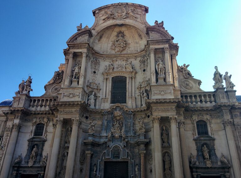 Fachada de la Catedral de Murcia