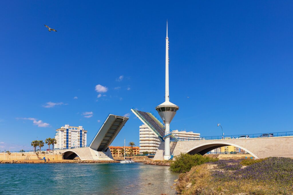 Puente del Estacio, La Manga (San Javier)